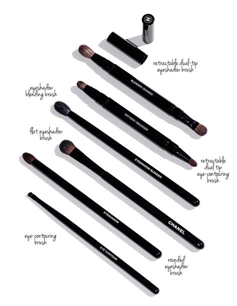 chanel make up brushes|chanel ultra fine eyeliner brush.